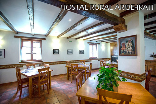 Hostal-Rural-Aribe-Irati-restarant
