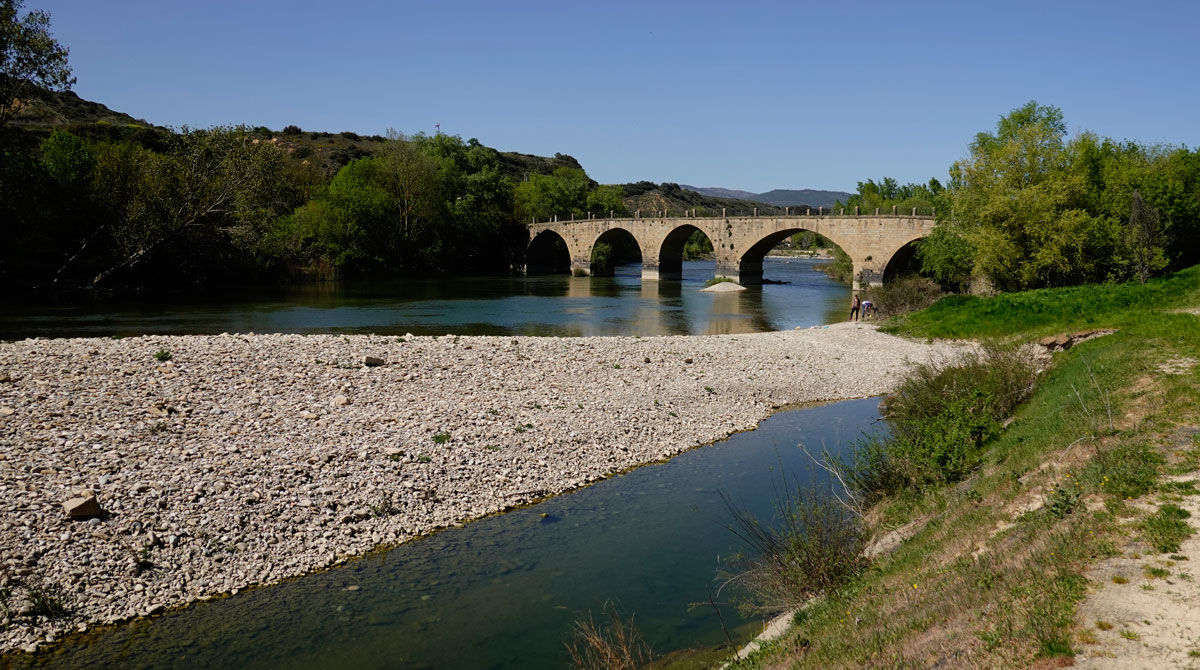 Puente sobre al Arga en Mendigorria