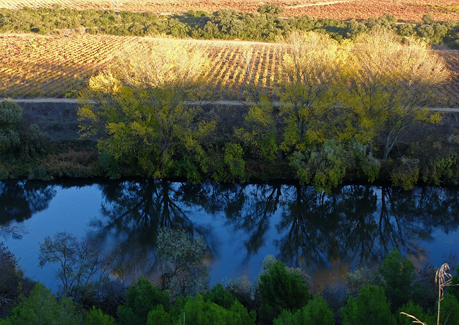 reflejos en el Ebro