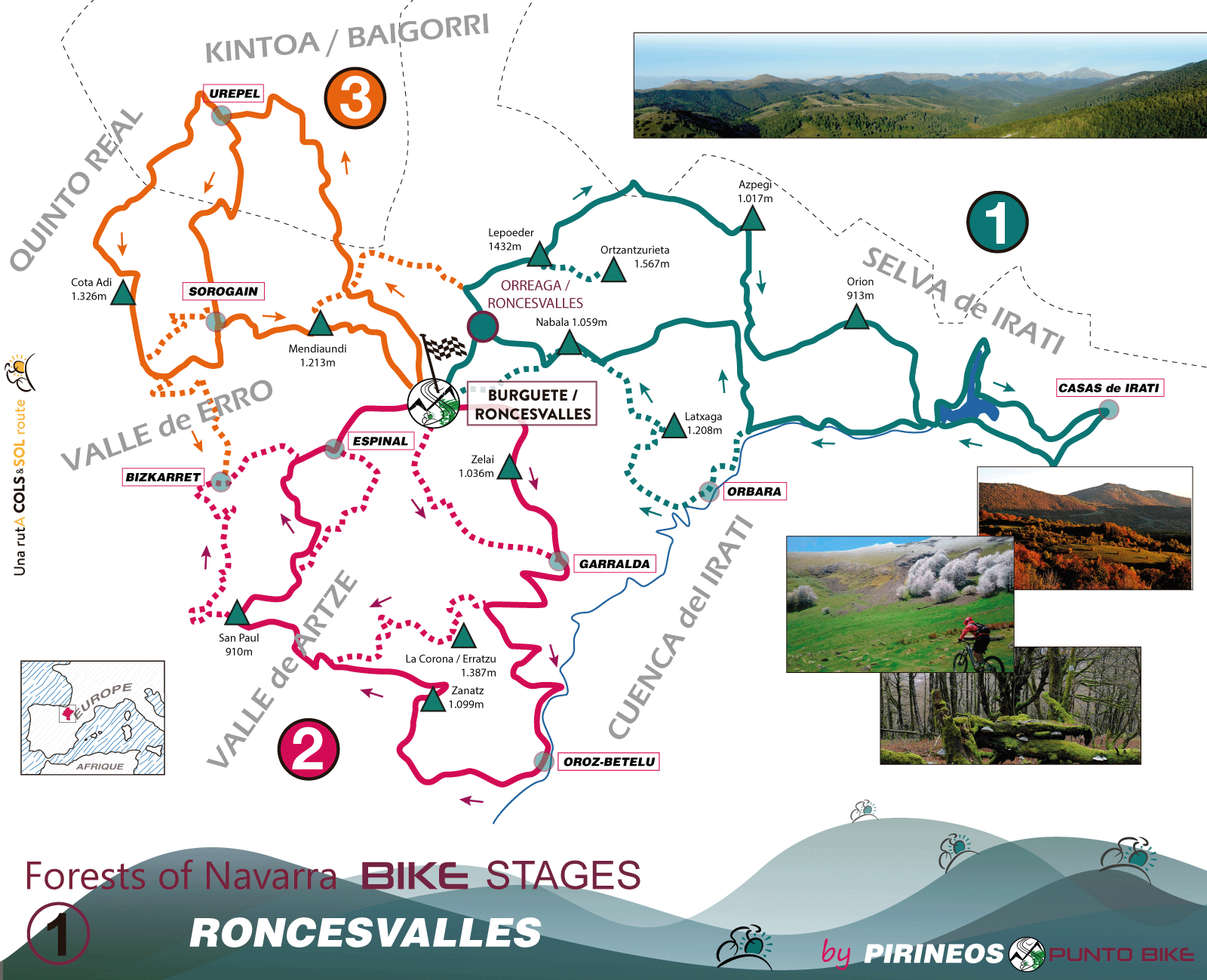 Bosques-de-Navarra-1-Roncesvalles-Carte
