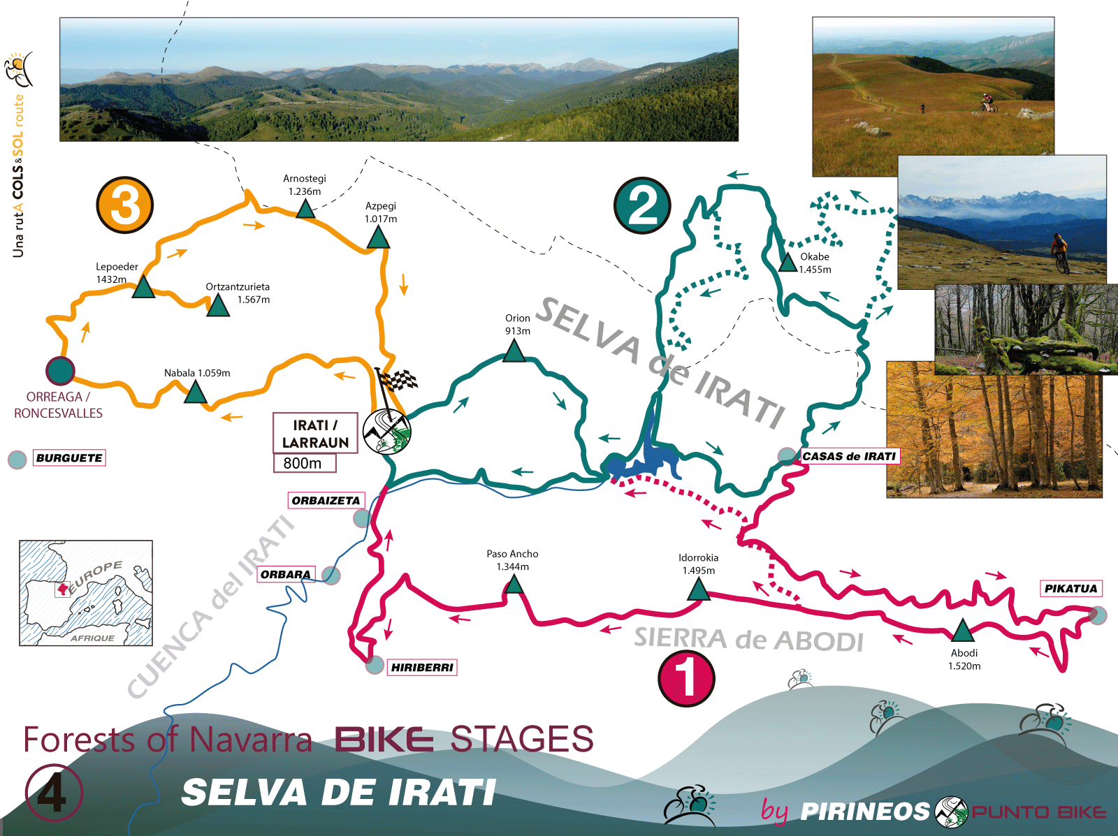 Bosques-de-Navarra-Selva-de-Irati-Map