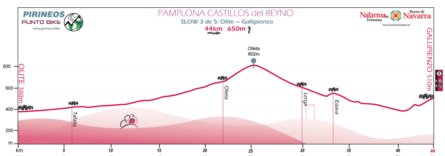 Perfil-Pamplona-Castillos-del-Reyno-etapa-3
